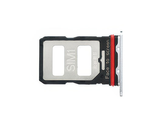 Sportello Dual Sim Card Bianco per Xiaomi Poco F6 Pro
