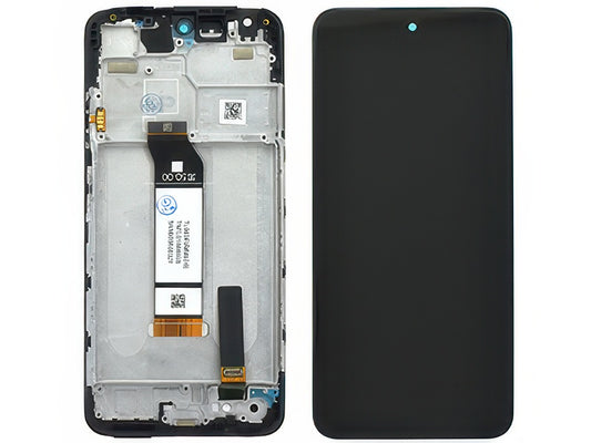 Lcd + Touch Screen + Frame Nero per Xiaomi Poco M3 Pro 5G