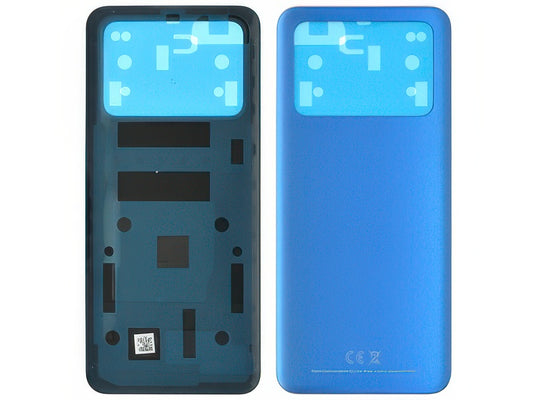 Cover Batteria + Adesivi Cool Blu per Xiaomi Poco M4 Pro 4G