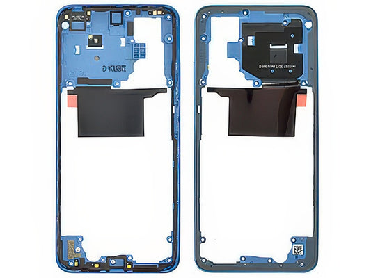 Cover Posteriore + Tasti Volume + Antenna NFC Cool Blu per Xiaomi Poco M4 Pro 4G