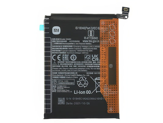 BN5C Batteria 5000 mAh + Adesivo per Xiaomi Poco M4 Pro 5G