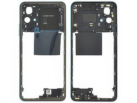 Cover Posteriore + Tasti Volume + Antenna NFC Cool Blu per Xiaomi Poco M4 Pro 5G
