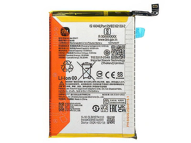 BN5T Batteria 5030 mAh + Adesivo per Xiaomi Poco M6 4G