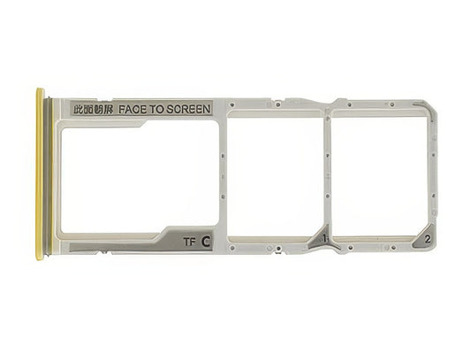 Sportello Dual Sim Card/SD Card Giallo per Xiaomi Poco M5