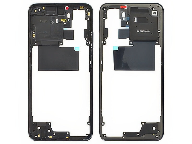 Cover Posteriore + Tasti Volume + Antenna NFC Onyx Gray per Xiaomi Poco M5s