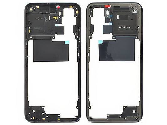 Cover Posteriore + Tasti Volume + Antenna NFC Onyx Gray per Xiaomi Poco M5s