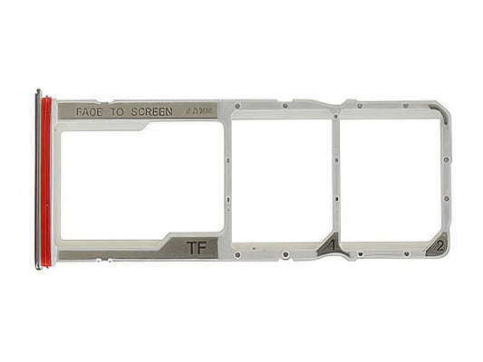 Sportello Dual Sim Card/SD Card Pebble Bianco per Xiaomi Poco M5s