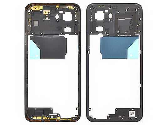 Cover Posteriore + Tasti Volume + Antenna NFC Midnight Nero per Xiaomi Poco M7 4G