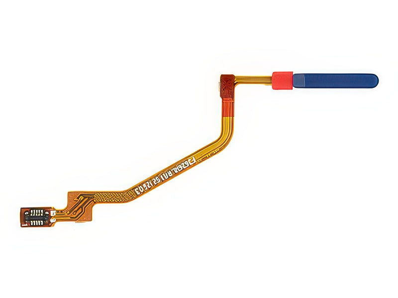 Flat Cable + Lettore Impronta Cobalt Blu per Xiaomi Poco X3 NFC