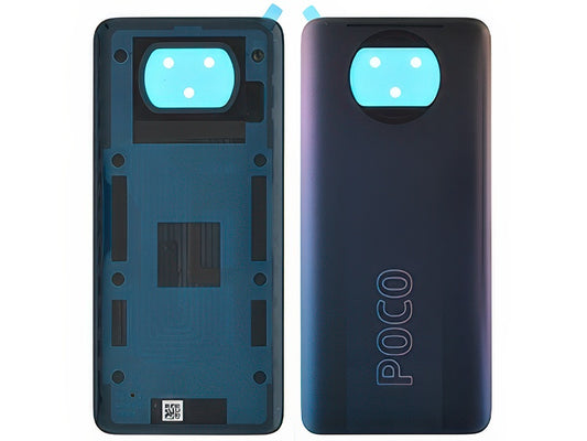 Cover Batteria + Adesivi Phantom Black per Xiaomi Poco X3 Pro