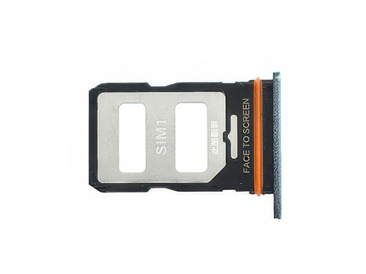 Sportello Dual Sim Card Blu per Xiaomi Poco X4 GT