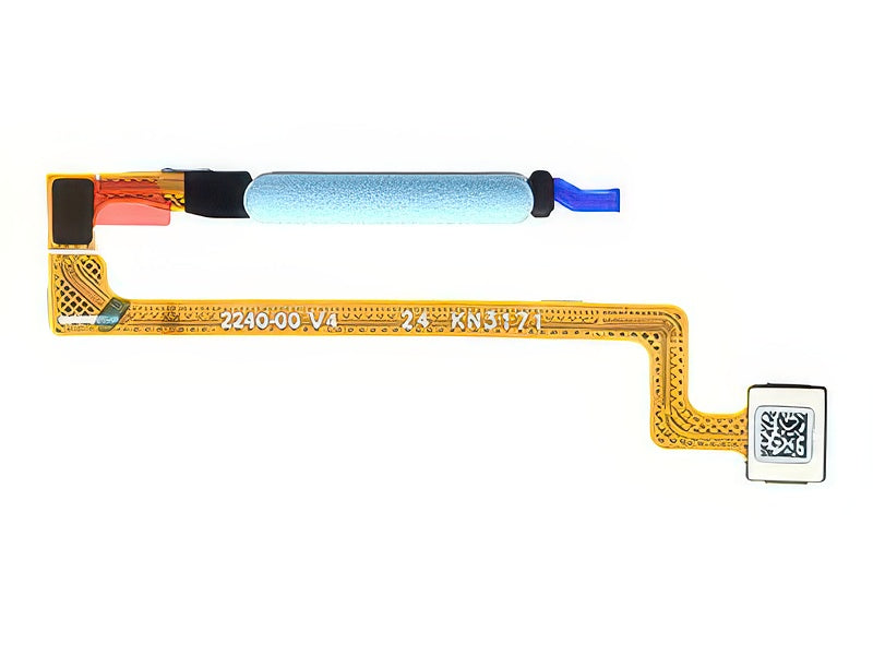 Flat Cable + Lettore Impronta Ice Blue per Xiaomi Poco X5 5G