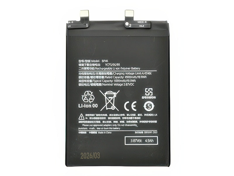 Batteria Litio 5000 mAh slim per Xiaomi Poco X5 Pro 5G