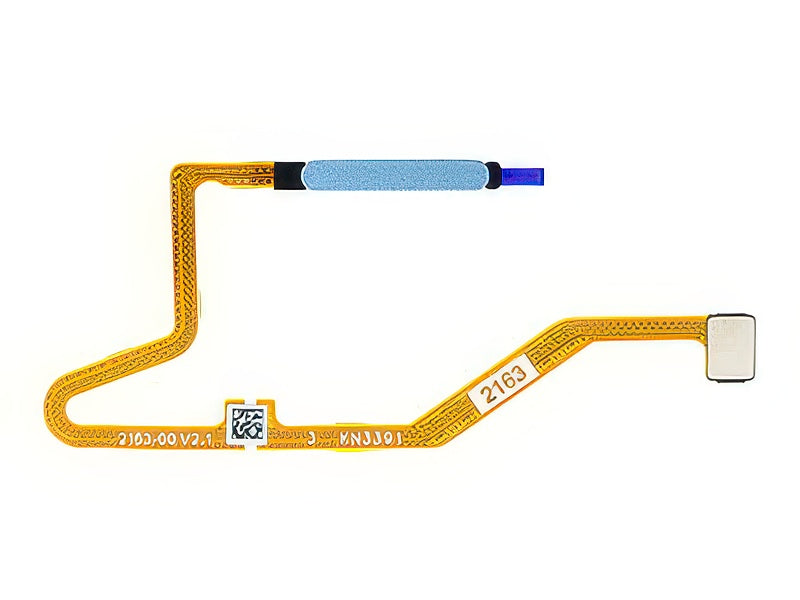 Flat Cable + Lettore Impronta Star Blu per Xiaomi Poco X5 Pro 5G