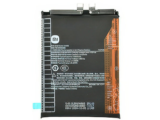 BM69 Batteria 6550 mAh + Adesivo per Xiaomi Poco X7 Pro 5G