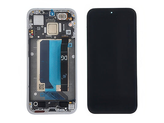 Lcd + Touch Screen + Frame + Tasti Laterali Bianco per Xiaomi Poco X8 Pro 5G