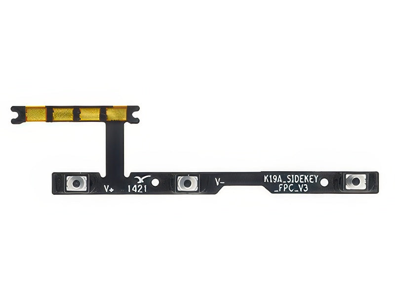Flat Cable + Switch Tasti Laterali per Xiaomi Redmi 10 4G - Originale Service Pack