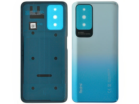 Cover Batteria + Adesivi Sea Blu per Xiaomi Redmi 10 4G