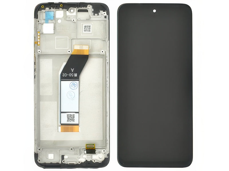 Lcd + Touch Screen + Frame Nero per Xiaomi Redmi 10 4G 2022