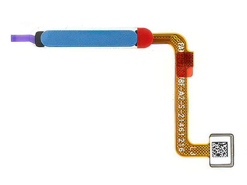 Flat Cable + Lettore Impronta Sea Blu per Xiaomi Redmi 10 4G 2022