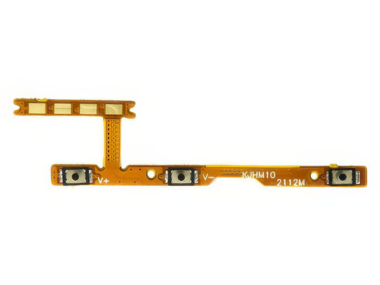 Flat Cable + Switch Tasti Laterali per Xiaomi Redmi 10 4G 2022 - Compatibile