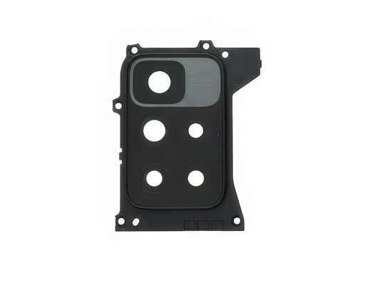 Cover Camera + Vetrino Nero per Xiaomi Redmi 10 4G 2022 - Compatibile