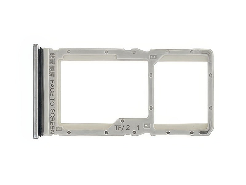 Sportello Dual Sim Card/SD Card Pebble Bianco per Xiaomi Redmi 10 4G 2022