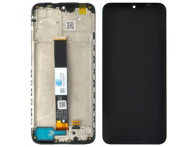 Lcd + Touch Screen + Frame Nero per Xiaomi Redmi 10A