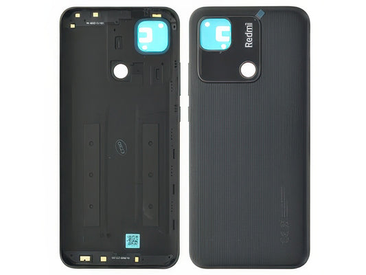 Cover Batteria + Tasti Laterali Charcoal Nero per Xiaomi Redmi 10A