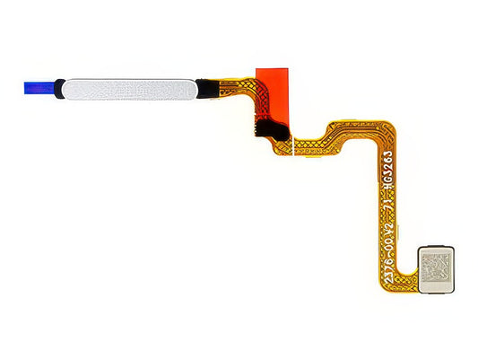 Flat Cable + Lettore Impronta Polar Argento per Xiaomi Redmi 12 4G