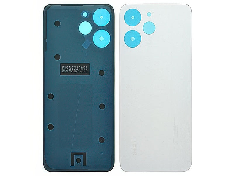 Cover Batteria + Adesivo Polar Argento per Xiaomi Redmi 12 4G