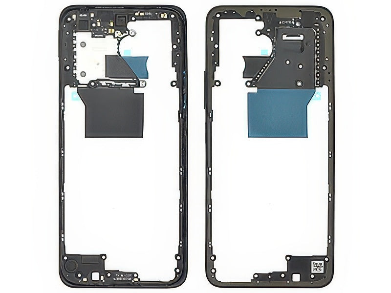 Cover Posteriore + Tasti Volume + Antenna NFC Midnight Nero per Xiaomi Redmi 12 4G