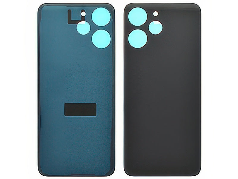 Cover Batteria + Adesivo Midnight Nero senza logo per Xiaomi Redmi 12 4G