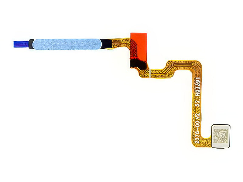 Flat Cable + Lettore Impronta Sky Blue per Xiaomi Redmi 12 5G