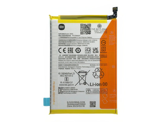 BN5L Batteria 5000 mAh + Adesivo per Xiaomi Redmi 12C