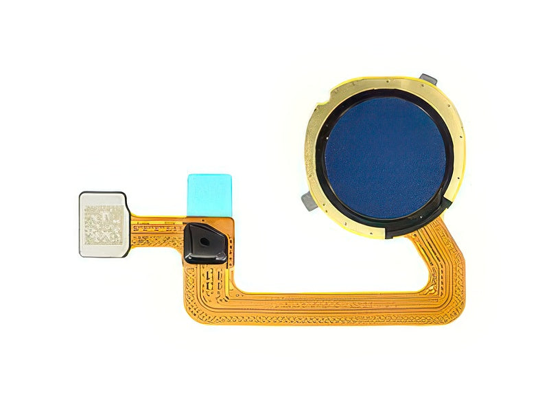 Flat Cable + Lettore Impronta Ocean Blu per Xiaomi Redmi 12C