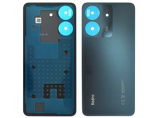 Cover Batteria + Adesivi Navy Blu per Xiaomi Redmi 13C 4G