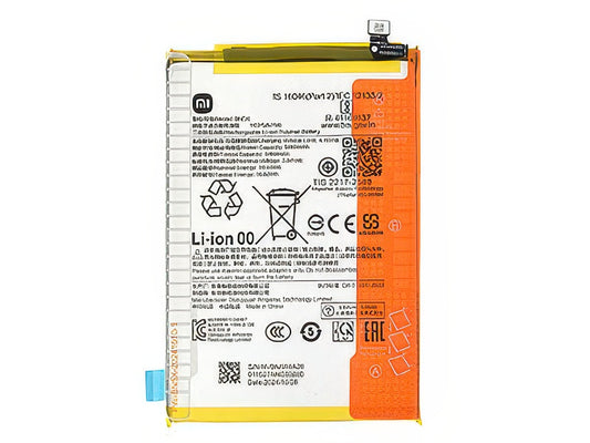 BN5X Batteria 5160 mAh + Adesivo per Xiaomi Redmi 14C 4G