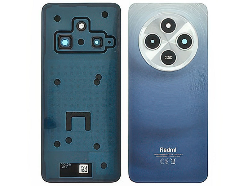 Cover Batteria + Vetrino Camera + Adesivi Starry Blu per Xiaomi Redmi 14C 4G