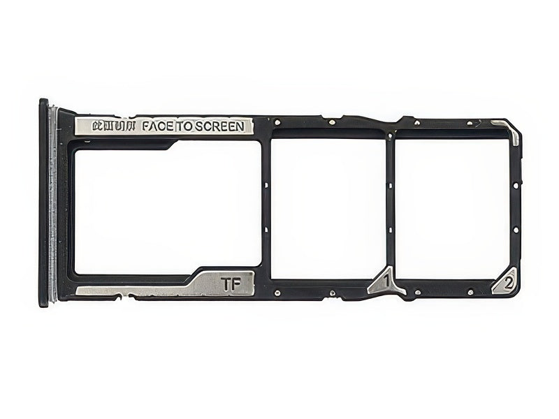 Sportello Dual Sim Card/SD Card Midnight Nero per Xiaomi Redmi 14C 4G