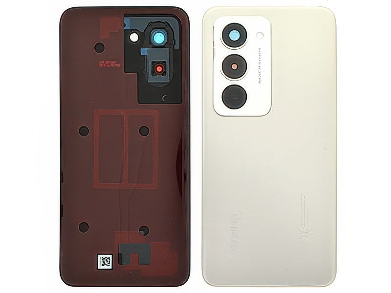 Cover Batteria + Vetrino Camera + Adesivi Titan Grigio per Xiaomi Redmi 15 5G