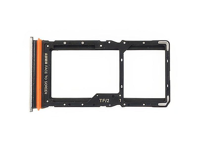 Sportello Dual Sim Card + Alloggio Titan Grigio per Xiaomi Redmi 15 5G