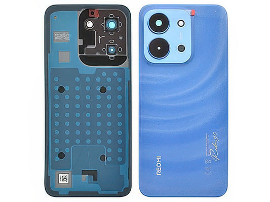 Cover Batteria + Vetrino Camera + Adesivi Moonlight Blu - Global Version per Xiaomi Redmi 15C 4G