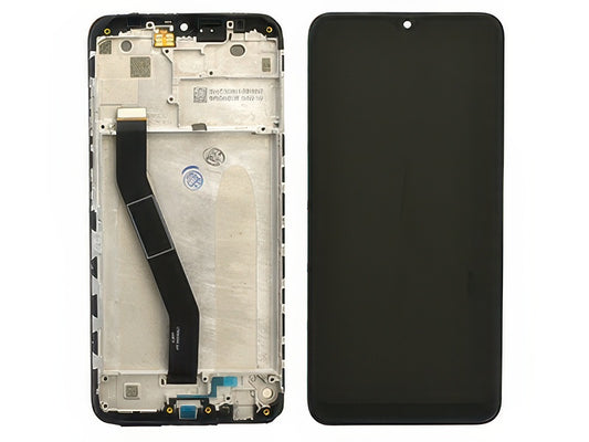 Lcd + Touch Screen + Frame Nero per Xiaomi Redmi 8 - Compatibile