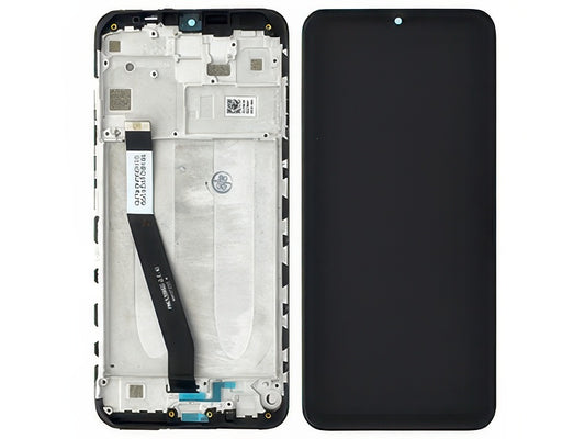 Lcd + Touchscreen + Frame Nero per Xiaomi Redmi 9