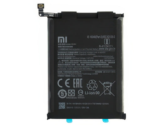 BN54 Batteria 5020 mAh + Adesivo per Xiaomi Redmi 9