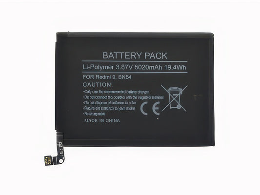 Batteria Litio 5020 mAh slim per Xiaomi Redmi 9