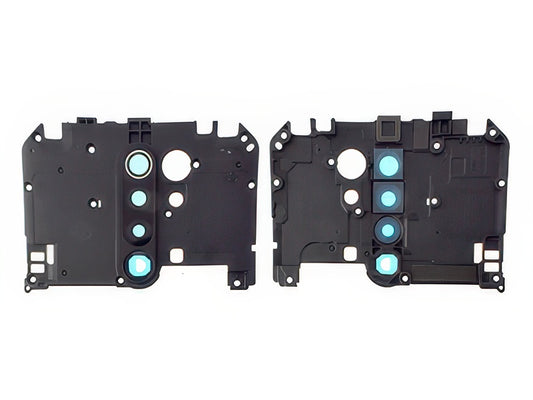 Cover Camera + Vetrino + Cover Posteriore Nero per Xiaomi Redmi 9