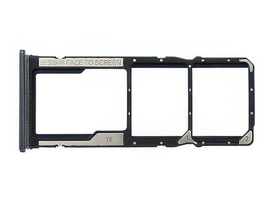 Sportello Dual Sim Card/SD Card Carbon Grigio per Xiaomi Redmi 9