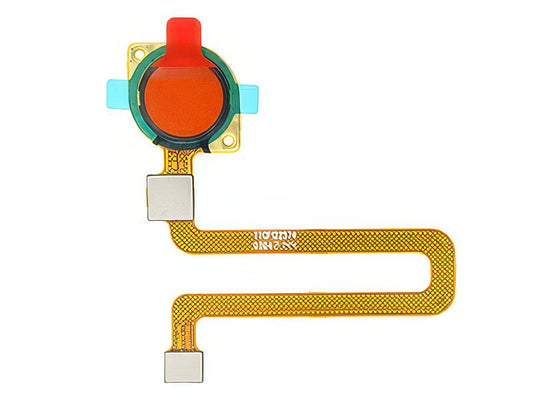 Flat Cable + Lettore Impronta Sunrise Arancione per Xiaomi Redmi 9C